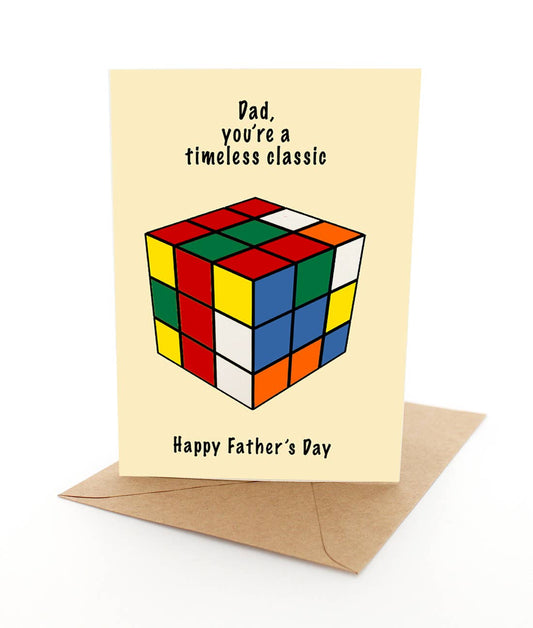 Classic Dad - Greeting Card