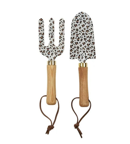 Garden Tools Spade and Fork Leopard