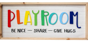 Sign Playroom