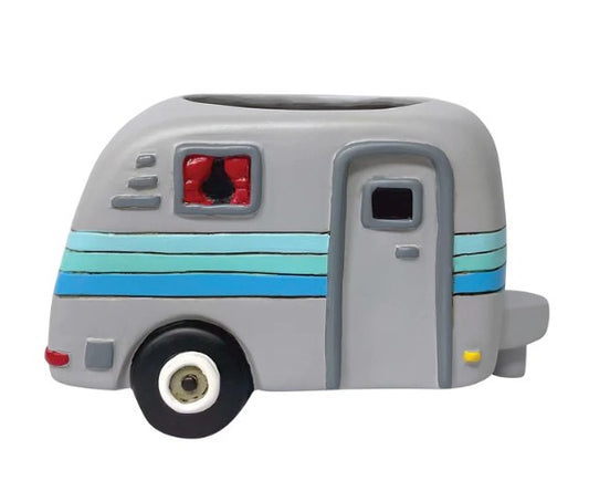 Small Camper Planter - Grey