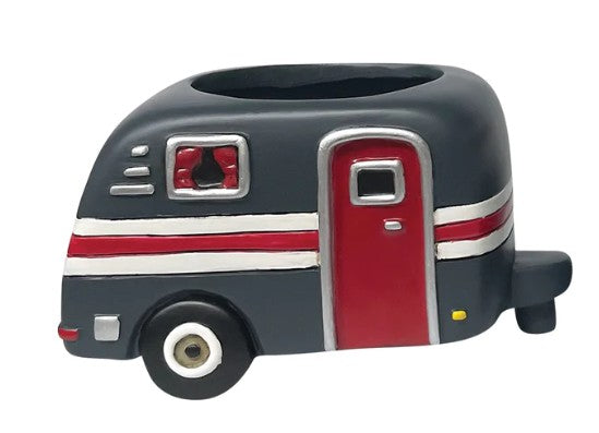 Small Camper Planter - Blue