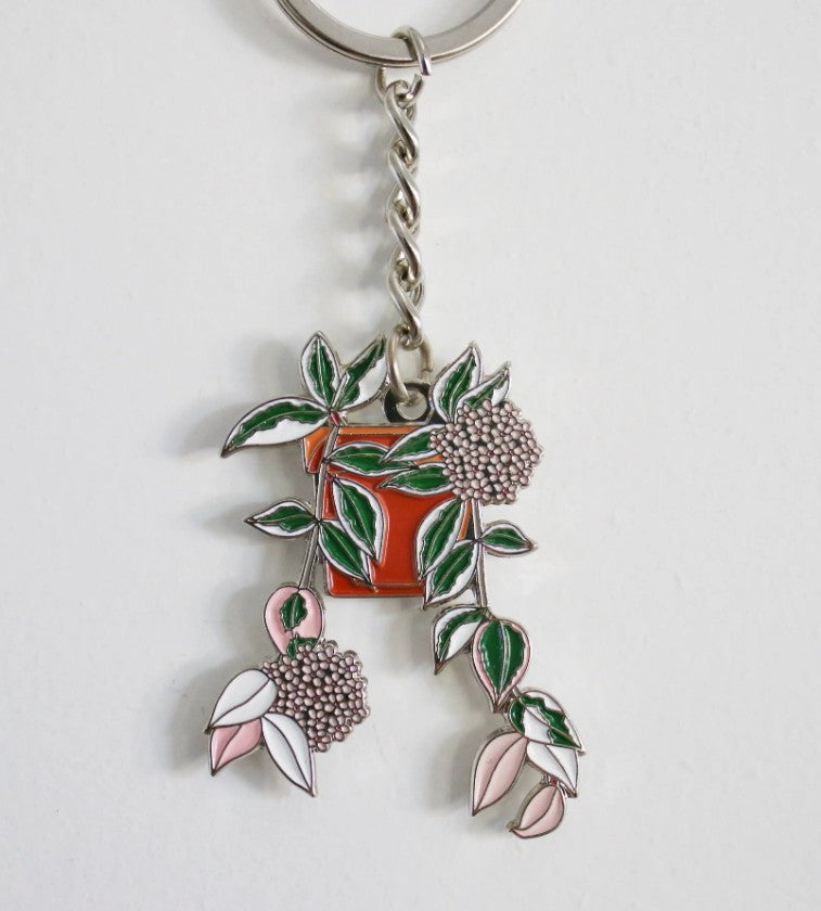Hoya Crimson Queen Keyring