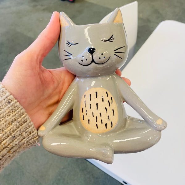 Quirky Kitty Vase
