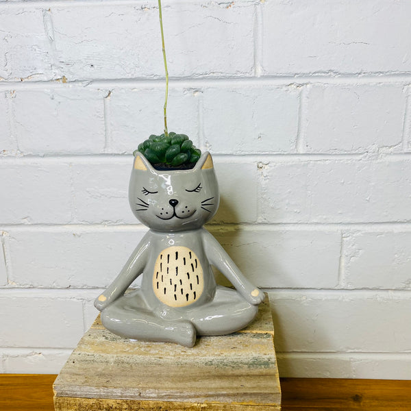 Quirky Kitty Vase