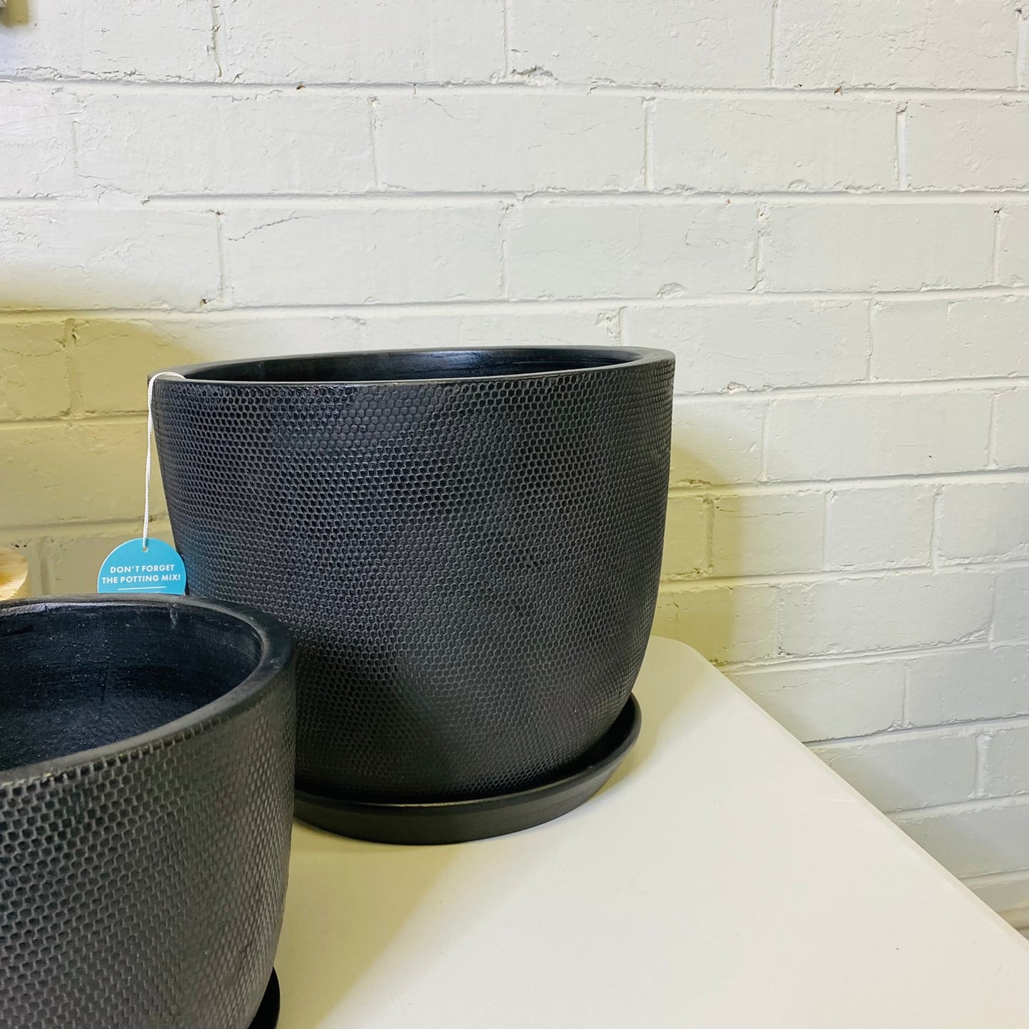 Soho Large Black Pots 3 Sizes