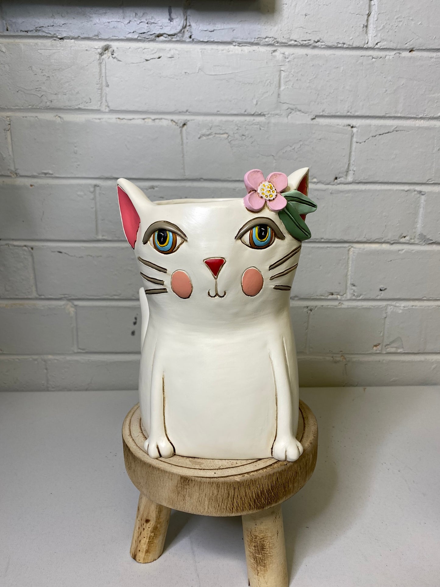 PRETTY KITTY Planter - Large