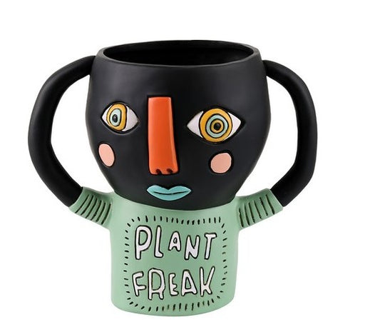 PLANT FREAK Black Planter